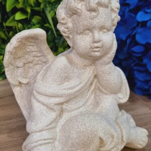 Anjo Sentado Pensativo