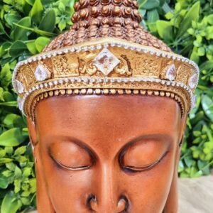 Buda Busto com Cristais