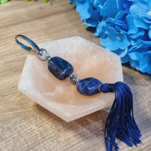 Chaveiro tipo Tassel Sodalita