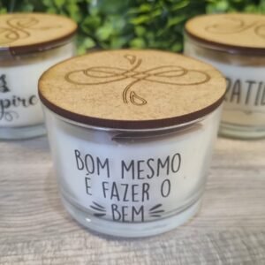 Vela Aromática Faça o Bem