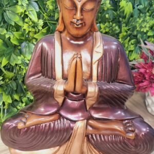 Buda Manto Vinho com Dourado
