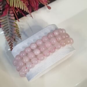 Pulseira Quartzo Rosa