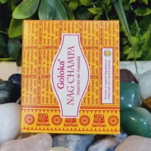 Incenso Cascata Goloka Nag Champa Amarelo