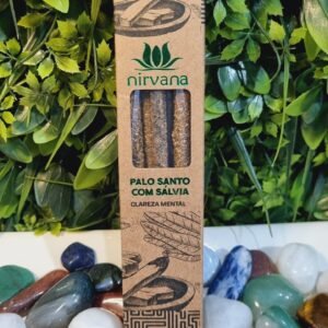 Incenso Nirvana Premium Palo Santo com Sálvia
