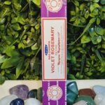 Incenso Satya Nag Champa Violet Rosemary