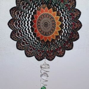 Captador de Energia Mandala Flor Solar