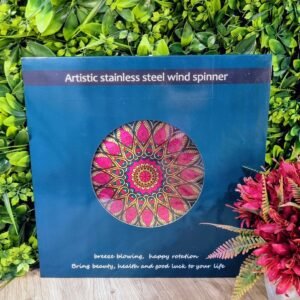 Captador de Energia Mandala Flor Rosa