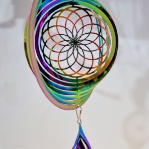 Captador de Energia Flor Espiral
