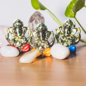 Ganesha Mini Amarela Un.