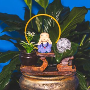 Fonte D´água Monge Zen Não Vejo o Mal