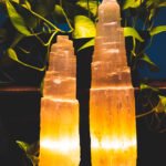 Luminária Selenita 40cm