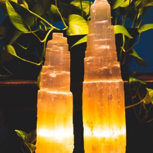 Luminária Selenita 40cm