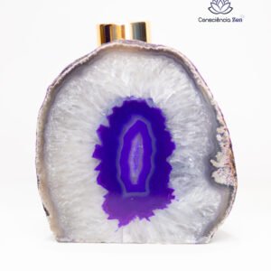 Difusor Aromático Ágata Roxa